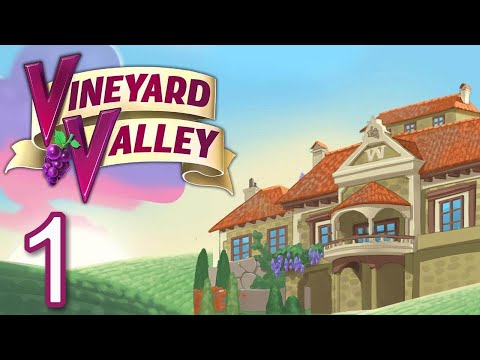 Vineyard Valley: Design Game - Walkthrough Gameplay Part 1 (iOS)