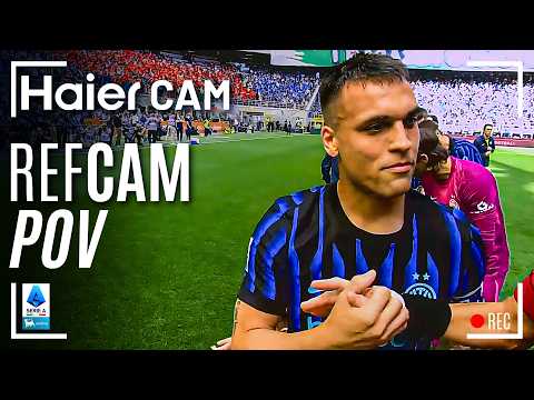 HAIER CAM | REF CAM POV: You Are The Referee in Inter-Verona | Serie A 2025/26