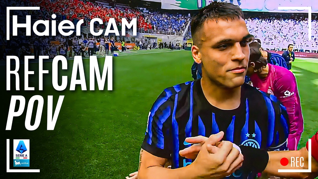 HAIER CAM | REF CAM POV: You Are The Referee in Inter-Verona | Serie A 2025/26