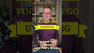 YouTube thumbnail: Unboxing Mystery Rare & Vintage LEGO Sets!