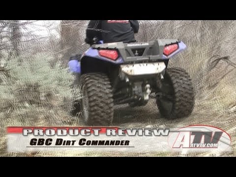 ATV Television - GBC Dirt Commander Tires at 200 Miles Review