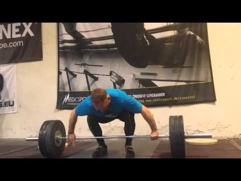 Nicolai Mainz 100 kilo snatch/træk