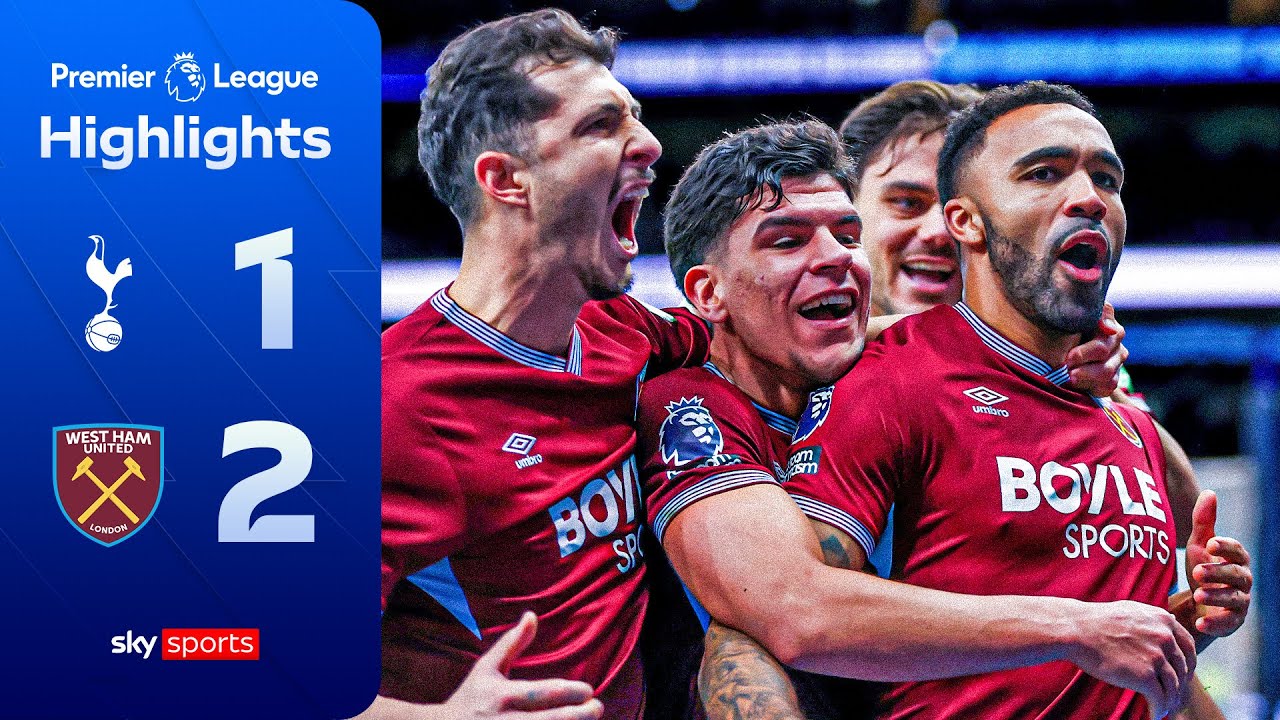 MAYHEM as Wilson bags LATE winner! 😱 | Tottenham Hotspur 1-2 West Ham | Premier League Highlights