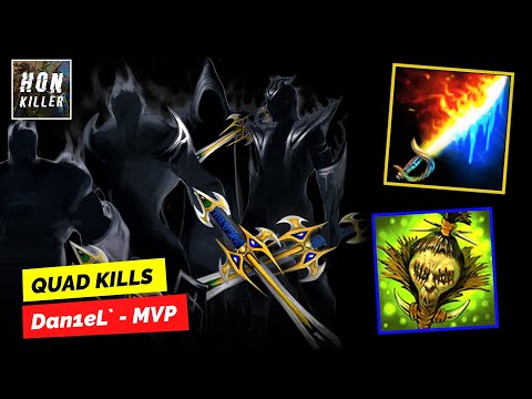 HoN Shadowblade DAWNBRINGER with SHRUNKEN HEAD - MVP