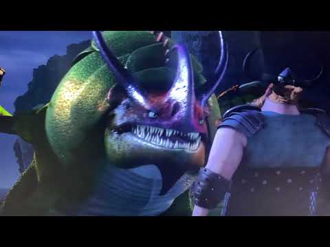 DreamWorks Dragons Race to the Edge S01E08 clip Stoik learns that Skullcrusher is trying warn them