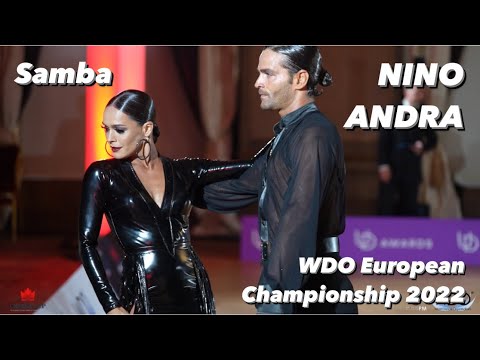 Nino Langella - Andra Vaidilaite | WDO European Championship 2022 | Samba | Professional Latin