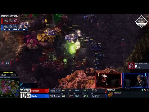 Reynor Strikes Back vs Byun | ESL SC2 Masters 2023 Summer