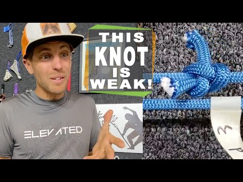 Break Testing Knots - Zeppelin & Figure 8 & Alpine Butterfly & Reever & Bowline & Double Fisherman