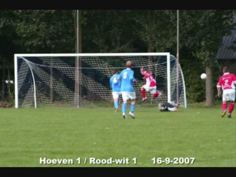 Hoeven 1 seizoen 2007 - 2008 in de 4de klasse (deel 1)