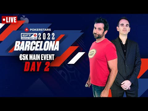 EPT BARCELONA: €5K MAIN EVENT - DAY 2 PART 2 ♠️ PokerStars