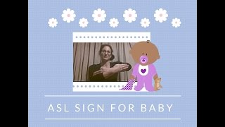 Baby ASL Sign