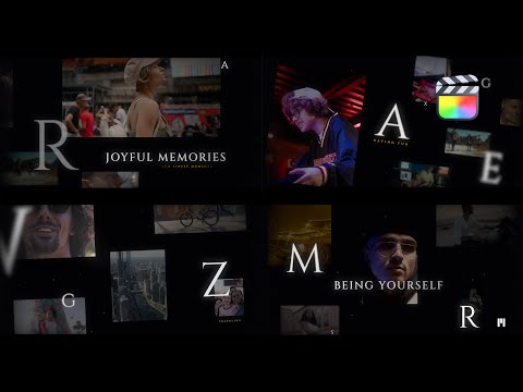 Joyful Memories Modular Template for Apple Motion & Final Cut Pro - MotionVFX