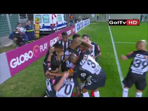 Atlético-MG 3 x 0 Santa Cruz - Gols - Brasileirão 2016