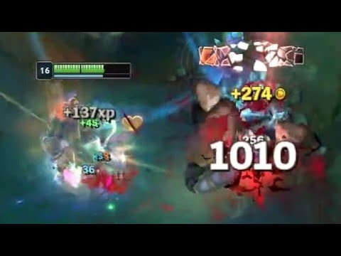 Darius dealing 4586 true dmg in one fight