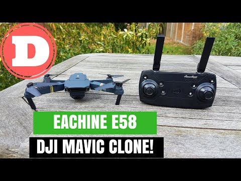 Eachine E58 In-Depth Review & Unboxing - DJI Mavic Clone!