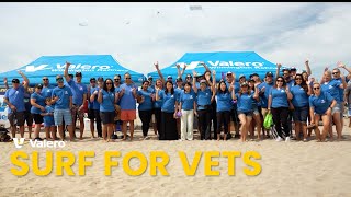 Valero Catching Waves and Raising Funds for Veterans