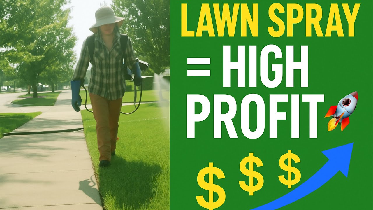 Start a Lawn Spray Business in 2025 | Full Guide to $100K+ Without Cutting Grass