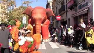 preview picture of video 'El Carnaval omple Rubí de colors'
