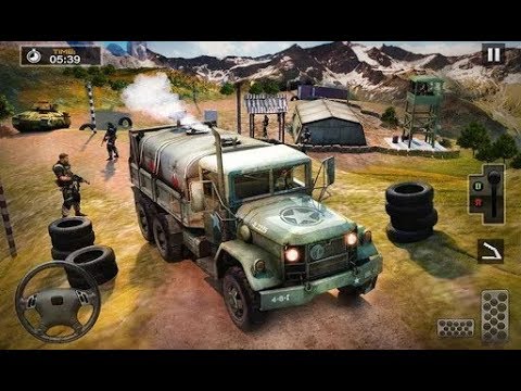 Army Bus Transport Cargo: US Army Cargo Truck Transport Military Bus Driver - Best Android Gameplay