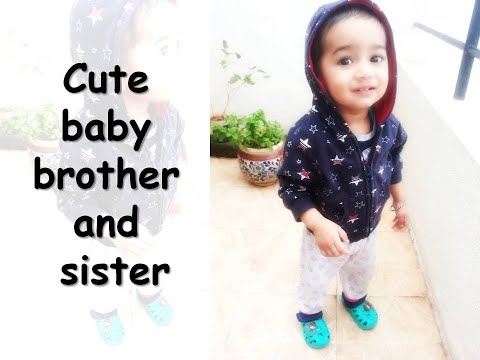 Cute Baby brother and sister, The Little Ones