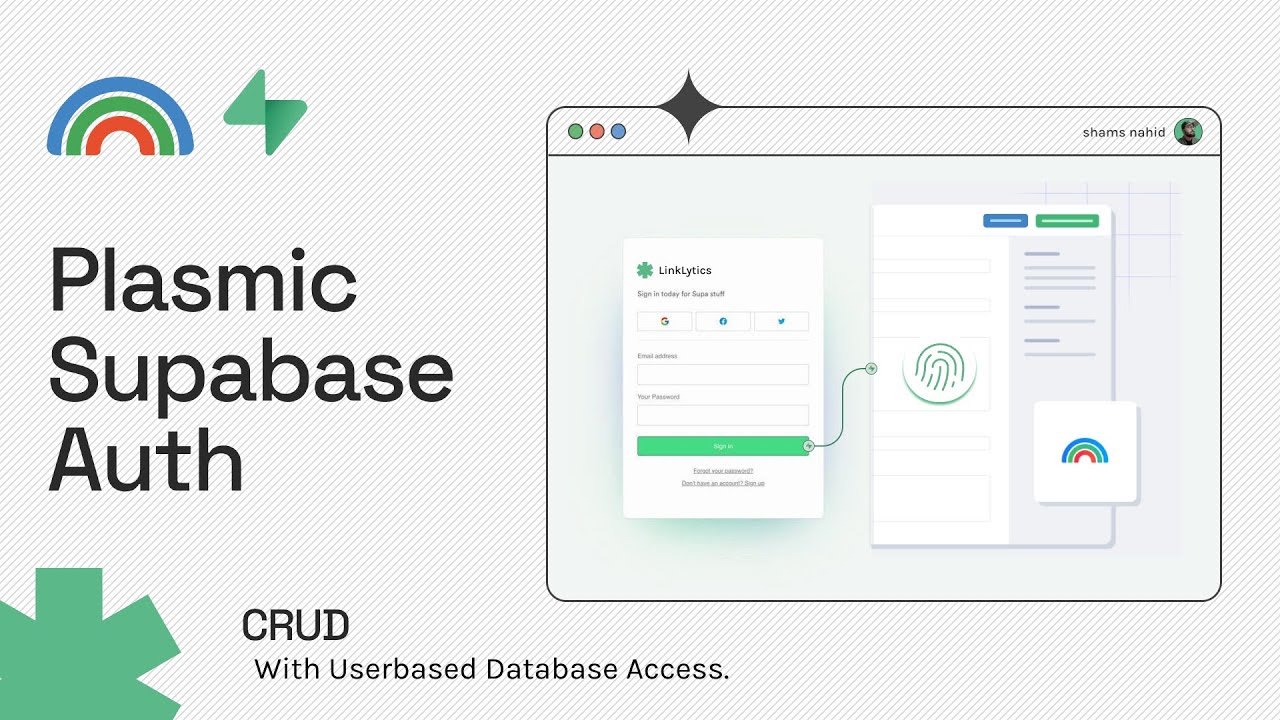 Plasmic App Using Supabase Auth | CRUD | Beginners Friendly
