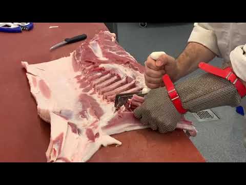 UItbenen half varken Verkoeijen partyservice & slagerij