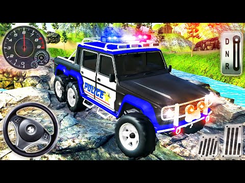 Police Jeep Driving Simulator 2020 - Prado Car 4x4 SUV Mountain Driver - Android GamePlay