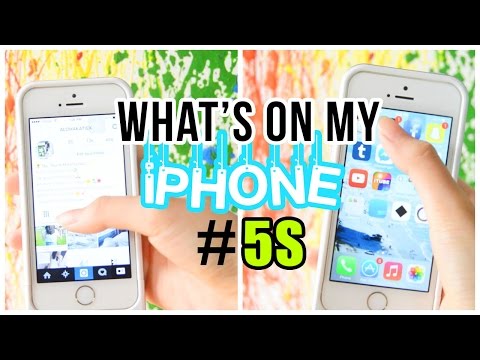 ♡ What's on my iPhone 5s + Essential Apps | AlohaKatieX ♡ Video