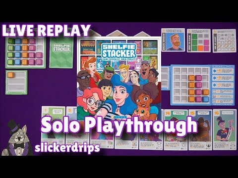 Shelfie Stacker - Solo Playthrough (Live Replay)
