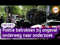 Politie raakt op weg naar dode in bos betrokken bij ongeval