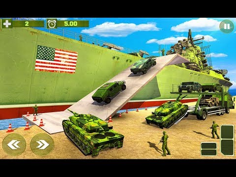 US Army Cargo Transport | Cruise Ship Simulator Android GamePlay | By Game Crazy