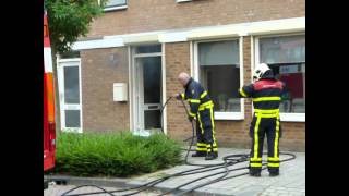preview picture of video 'Woningbrand De Hilver 51 Goirle 1-6-2012.'