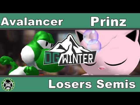 #DGW 16 - Avalancer (Yoshi) Vs. Prinz (Jigglypuff) - Losers Semis - Melee Singles