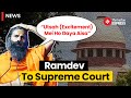 Patanjali Ad Case: Supreme Court Gives Ramdev And Balkrishna One Week To Apologize Publicly