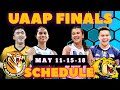 UAAP SEASON 86 FINALS SCHEDULE | MAY 11-15-18, 2024 MEN'S AND WOMEN'S VOLLEYBALL