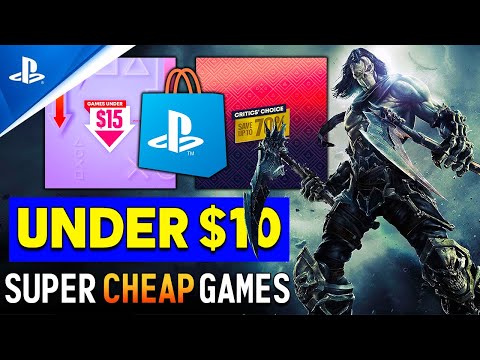 12 AMAZING PSN Game Deals UNDER $10! SUPER CHEAP PS4 Games (PSN Games Under $15 + Critics Choice)