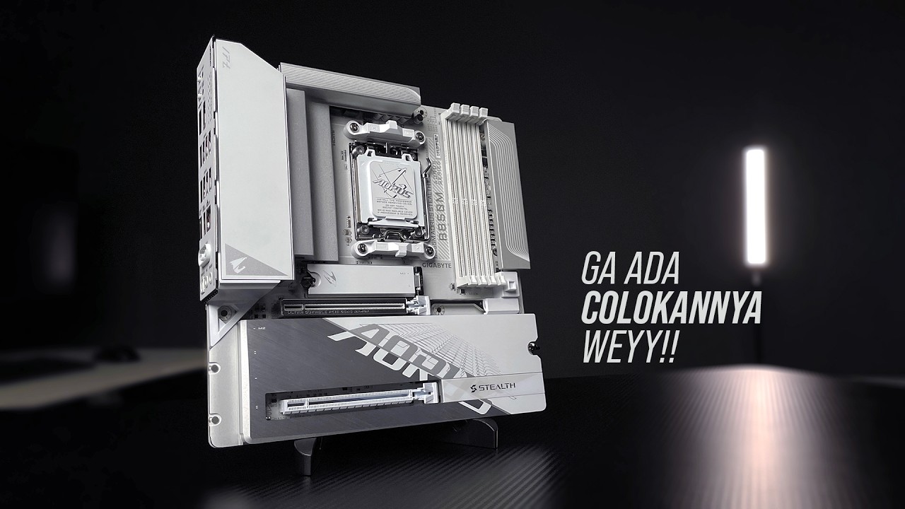 Mungil Cakep dan Tanpa Kabel | Gigabyte B850M Aorus Stealth Ice
