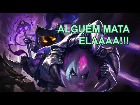 EU ODEIO ESSA EVELYNN | LEAGUE OF LEGENDS URF VEIGAR