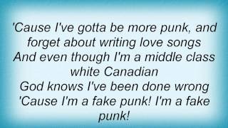 Devin Townsend - Fake Punk Lyrics