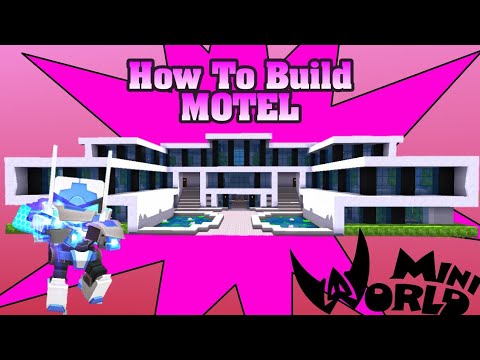 How To Build Motel Special New Year (Mini World: Block Art)