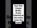 FOR MY BULLY BEN COOPER (LOSER)