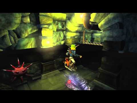 Jak 2 Renegade - Walkthrough Part 26 - Drain the Sewers to get to the Statue (HD)