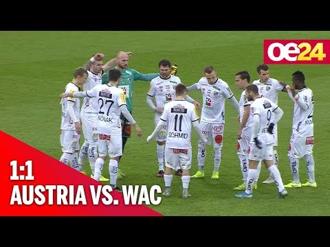 FK Austria Wien 1-1 WAC Wolfsberger Athletik Club ...