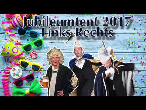 Jubileum tent 2017 Windjbuujels - Links Rechts (Prins Joep I & Bacchus Stan IV)
