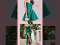 Green Short Vs Long Dress Nail Shoes Earrings Pants Challenge Which One Youtubeshorts Shortvideo