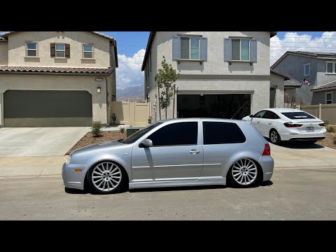 Mk4 R32 Airlift Suspension Install