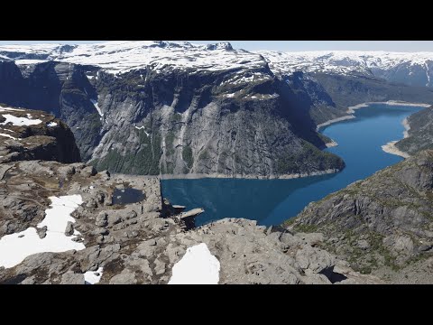Trolltunga 🌎 Norway - 4K Drone Video