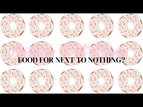 AN APP THAT GIVES YOU FOOD FOR NEXT TO NOTHING? CHECK IT OUT! TO0 GOOD TO GO APP...BUDGETING UK