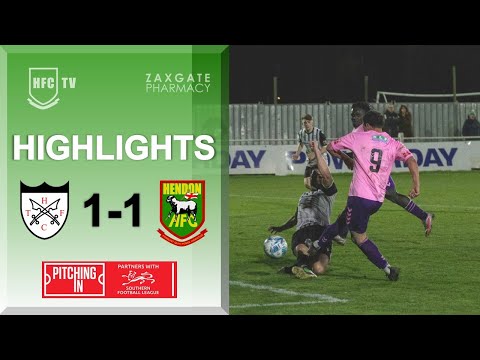 HANWELL TOWN 1-1 HENDON - Highlights 13 April 2023