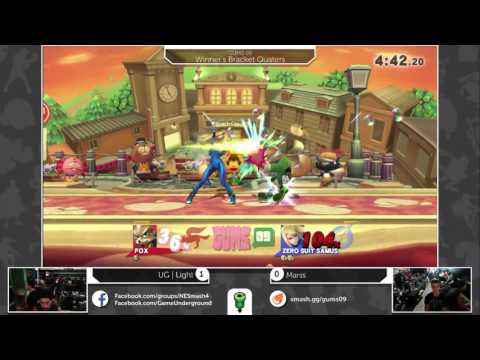 GUMS09 Singles (Winner's Quarters) - Marss (ZSS) vs UG Light (Fox)